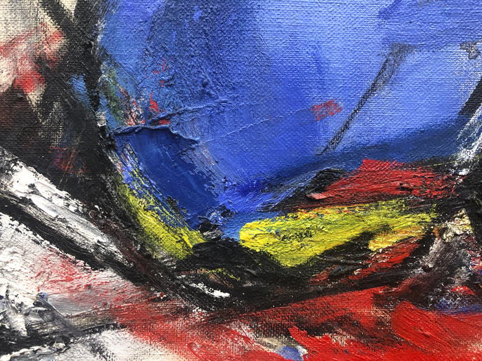 MERCEDES MATTER - Tabletop Still Life Mercedes Matter was an original member of the American Abstract Artists and an influential figure in the Abstract Expressionist movement. Alongside many of her fellow AbEx colleagues like Helen Frankenthaler and Lee Krasner, Matter studied under Hans Hoffman. The market for works by the historically undervalued AbEx women is increasing tremendously as their contributions to the movement gain overdue recognition.
<br>
<br>"Tabletop Still Life" (c. 1936-37) is a remarkable early painting from the formative years of Abstract Expressionism. The painting has had only one owner who acquired it directly from the artist's estate. Matter used visual sources for her paintings, such as the traditional still life, but deconstructed the objects into complete abstraction, maintaining a focus on capturing the energy and relationship between objects and spaces.