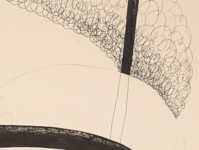 ALEXANDER CALDER - Tornado in Space ALEXANDER CALDER - Tornado in Space - ink on paper - 30 1/2 x 22 1/2 in.