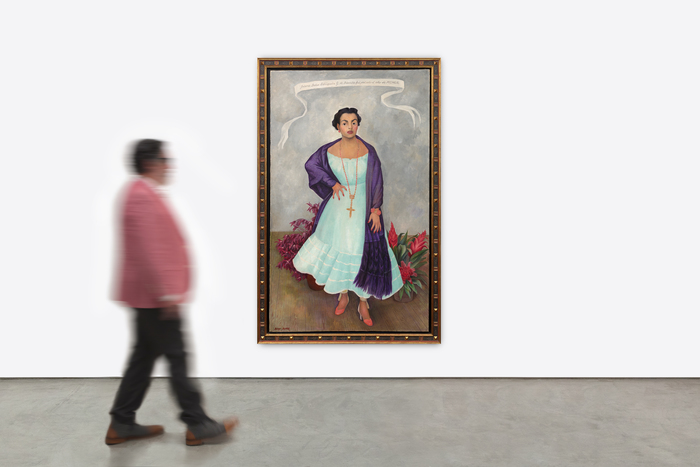 DIEGO RIVERA - Portrait of Enriqueta G. Dávila DIEGO RIVERA - Portrait of Enriqueta G. Dávila - oil on canvas - 79 1/8 x 48 3/8 in.