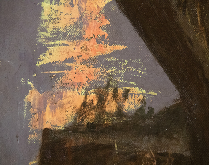 DEWITT PARSHALL - Hermit Creek Canyon, Grand Canyon DEWITT PARSHALL - Hermit Creek Canyon, Grand Canyon - oil on canvas - 40 3/4 x 50 in.