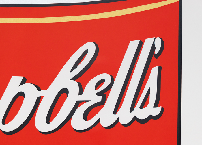 ANDY WARHOL - Consommé (Beef), from Campbell's Soup I - screenprint in colors on woven paper with full margins - 35 x 23 in.