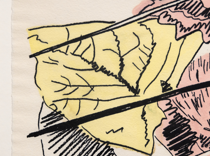 ANDY WARHOL - Flowers (hand colored) ANDY WARHOL - Flowers (hand colored) - hand-colored screenprint - 41 x 27 1/4 in.