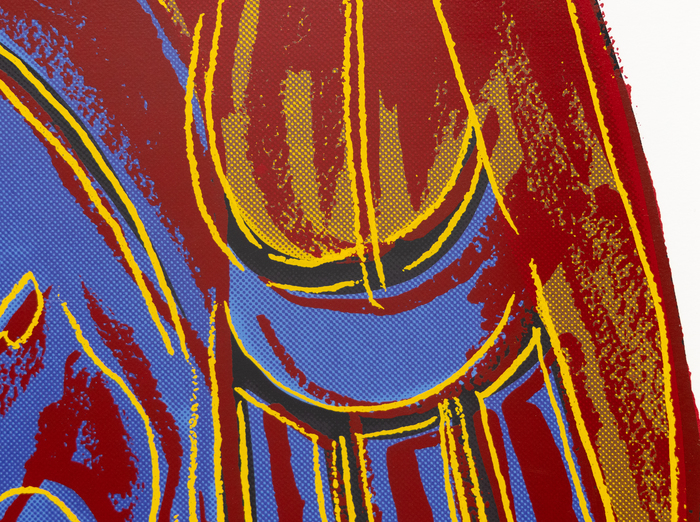 ANDY WARHOL - Northwest Coast Mask ANDY WARHOL - Northwest Coast Mask - screenprint in colors on Lenox Museum Board - 38 x 38 in.