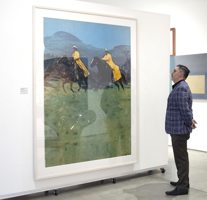 RICHARD PRINCE - Untitled (Cowboy) RICHARD PRINCE - Untitled (Cowboy) - dye coupler print - 79 x 59 in.
