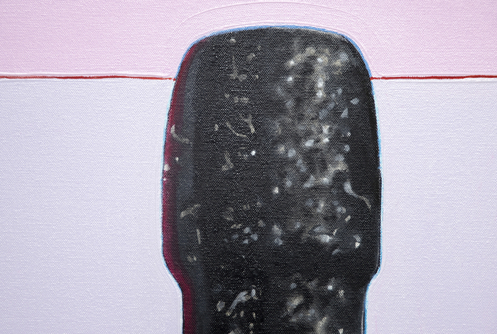 MEL RAMOS - Dom Perignon - oil on canvas - 60 x 35 7/8 in.