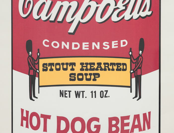 ANDY WARHOL - Hot Dog Bean ANDY WARHOL - Hot Dog Bean - screenprint in colors - 36 x 23 1/4 in.