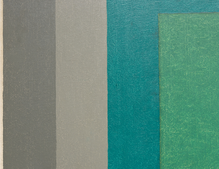 JOSEF ALBERS - Homage to the Square: "In and Out" JOSEF ALBERS - Homage to the Square: "In and Out" - oil on masonite - 40 x 40 in.