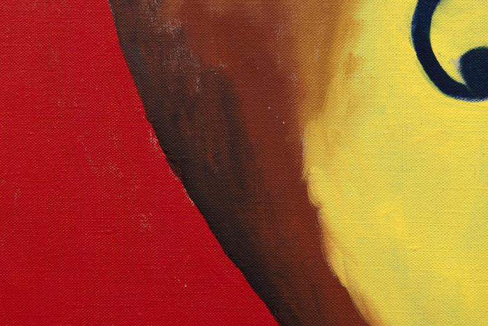 ALEXANDER CALDER - The Cross ALEXANDER CALDER - The Cross - oil on canvas - 28 3/4 x 36 1/4 in.