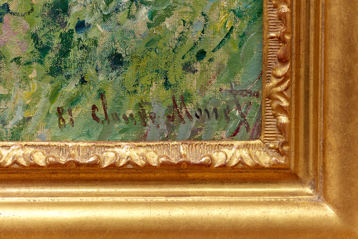 CLAUDE MONET - Coup de vent CLAUDE MONET - Coup de vent - oil on canvas - 32 1/8 x 25 5/8 in.