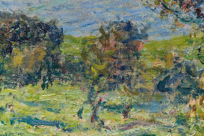 CLAUDE MONET - Coup de vent CLAUDE MONET - Coup de vent - oil on canvas - 32 1/8 x 25 5/8 in.