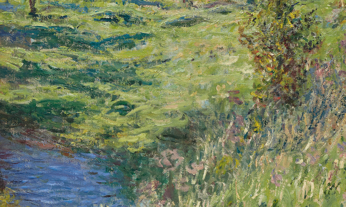 CLAUDE MONET - Coup de vent CLAUDE MONET - Coup de vent - oil on canvas - 32 1/8 x 25 5/8 in.