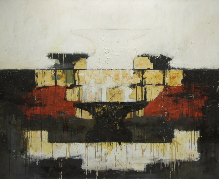 PAUL MANES - Minotaur PAUL MANES - Minotaur - oil on canvas - 79 x 96 in.