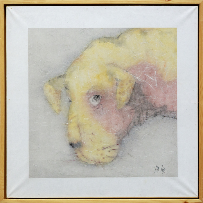 ZENG JIANYONG - Spare Time 22 ZENG JIANYONG - Spare Time 22 - ink and watercolor on handmade paper - 20 1/2 x 20 1/2 in.
