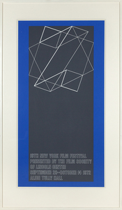 JOSEF ALBERS - Untitled - screenprint - 46 3/4 x 24 1/2 in.