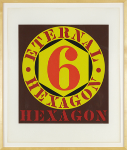 ROBERT INDIANA - Ten Works X Ten Painters - screenprint - 24 x 20 in.