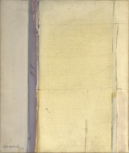 ALBERT RAFOLS-CASAMADA - Vertical I - oil on canvas - 21 3/4 x 18 1/8 in.