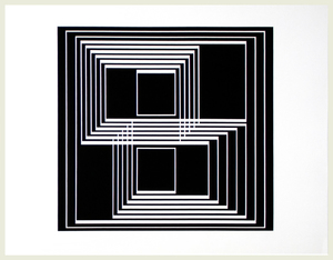 JOSEF ALBERS - Formulation: Articulation - screenprint - 12 1/8 x 13 in.