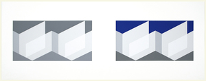 JOSEF ALBERS - Formulation: Articulation - screenprint - 7 5/8 x 15 1/4 in. ea.