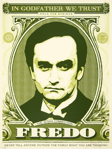 SHEPARD FAIREY - Fredo - screenprint on paper - 24 x 18 in.