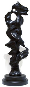 HERB ALPERT - Warrior - bronze - 35 x 12 x 12 in.
