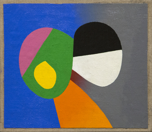 FREDERICK HAMMERSLEY - Second Stanza - oil on linen - 12 1/2 x 14 1/2 in.