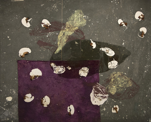 Along with its companion work, &quot;Untitled&quot; (1991) was on display in the lobby of Chicago&#039;s Heller International Building at 500 West Monroe Street from the building&#039;s opening in 1992 until its renovation in 2015. This painting has remained in the same private collection since its creation.  &lt;br&gt;&lt;br&gt;The November 2018 sale of Schnabel&#039;s &quot;Large Rose Painting, (Near Van Gogh&#039;s Grave)&quot; for $1.2 million at auction demonstrates a strong demand for the artist&#039;s work. This major sale was only the second-highest price paid for a Schnabel at auction: the record was set in November of 2017 when &quot;Ethnic Type #14&quot; sold for $1.4 million.  &lt;br&gt;&lt;br&gt;A recent 2018 museum exhibition, &quot;Julian Schnabel: Symbols of Actual Life&quot; at the Legion of Honor, Fine Arts Museums of San Francisco, featured several of Schnabel&#039;s large-scale paintings.