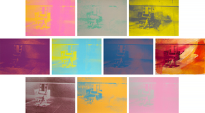 ANDY WARHOL-Electric Chairs