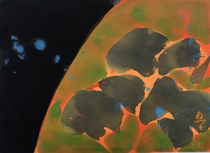 TERUKO YOKOI - Untitled - egg tempera on paper - 11 x 14 3/4 in.