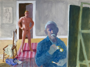 PAUL WONNER-Youth and Old Age, Artist and Model and Red Carpet