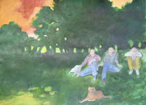 PAUL WONNER-A Park in the Evening