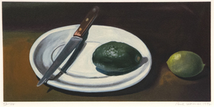 بول وونر - الأفوكادو والليمون - الطباعة الحجرية - 8 × 15 بوصة.