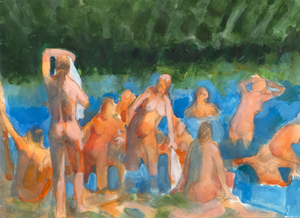 PAUL WONNER-Bathers after Cezanne