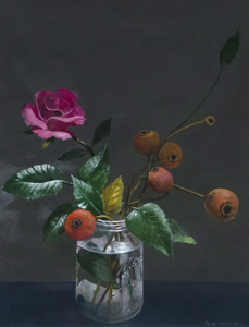 PAUL WONNER-Study of Roses in a Jar