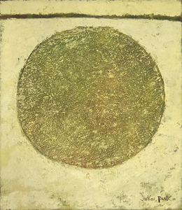 JAE KON PARK - 無題 - キャンバスに油彩 - 31 3/4 x 27 1/2インチ。