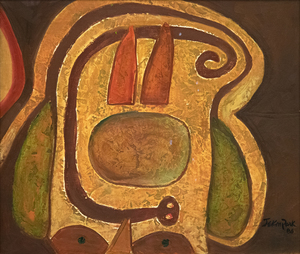 جاي كون بارك-بدون عنوان-النفط علي اللوحة-18 × 21 في.