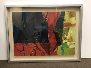 JAE KON PARK - Sin título - óleo sobre lienzo - 25 1/4 x 35 in.