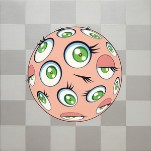 TAKASHI MURAKAMI-Eye Ball Pink