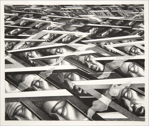 IRVING NORMAN - 从工作 - 纸上版画 - 20 x 25 in.