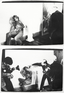 אנדי וורהול - פארה פוסט צילום לירות - הדפס ג'לטין כסף - 8 x 10 in. ea.