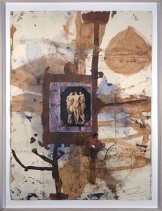 ANTON HENNING - Untitled Drawing - mixed media on paper - 41 1/4 x 30 3/4 in.