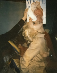 ANDY WARHOL - Donna Jordan - Polaroid, Polacolor - 4 1/4 x 3 3/8 Zoll.