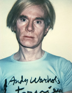 ANDY WARHOL - 自画像 - 宝丽来, Polacolor - 4 1/4 x 3 3/8 in.