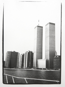 אנדי וורהול - קו הרקיע של ניו יורק - הדפס ג'לטין מכסף - 10x8 אינץ'.