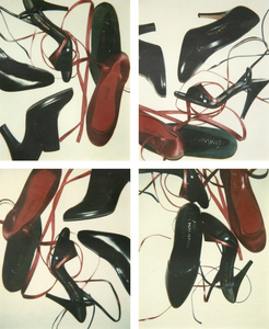 ANDY WARHOL - Shoes - Polaroid, Polacolor - 4 1/4 x 3 3/8 in. ea.