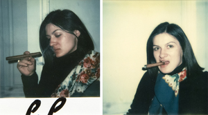 ANDY WARHOL - Paloma Picasso - Polaroid, Polacolor - 4 1/4 x 3 3/8 in. ea.