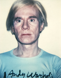 ANDY WARHOL - Self-Portrait - Polaroid, Polacolor - 4 1/2 x 3 3/8 in.