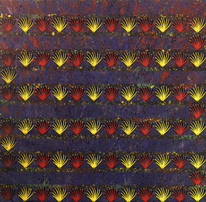 ميريون ESTES - سولو سامبا - الاكريليك على قماش - 70 1/4 × 71 1/2 في.