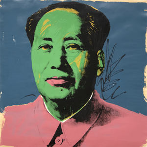ANDY WARHOL - Mao - screenprint in colors - 36 x 36 in.