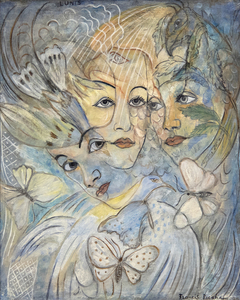 FRANCIS PICABIA - Lunis - oil on canvas - 25 1/2 x 20 1/2 in.