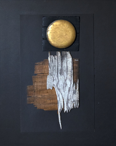 LOUISE NEVELSON - Volcanic Magic XXXVIV - wood and paper collage on panel - 40 x 32 x 1 in.